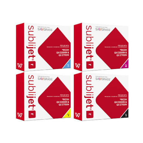 Ricoh GX e3300N/GX e7700N Sublijet-R Yellow Sublimation Ink Cartridges
