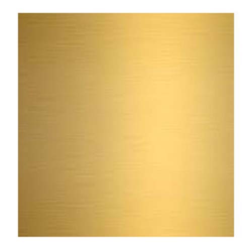 8.5"x11" Brushed Gold 2" Round Rowmark Sublimation Mates Sheet Stock 10 per case/150 rounds