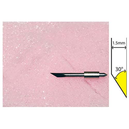 Graphtec 1.5mm Supersteel blade 30° (2/pack) for PHP32/33/35-CB15N-HS Bladeholder