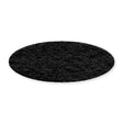 Chenille Scrim Felt Black 42" X 10yds