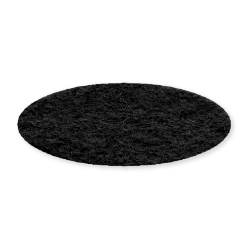 Chenille Scrim Felt Black 42" X 10yds