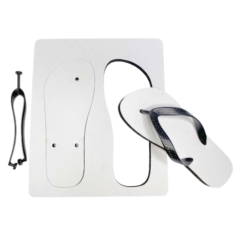 Sublimation Flip Flop Slippers - Adult Medium