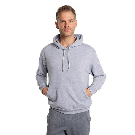 Ash Heather S Long Sleeve Hoodie Sweatshirt for Men - Vapor Apparel