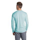Pearl Grey XL Long Sleeve Solar Men's T-Shirt - Vapor Apparel