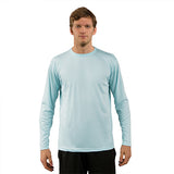 Arctic Blue XL Long Sleeve Solar Men's T-Shirt - Vapor Apparel
