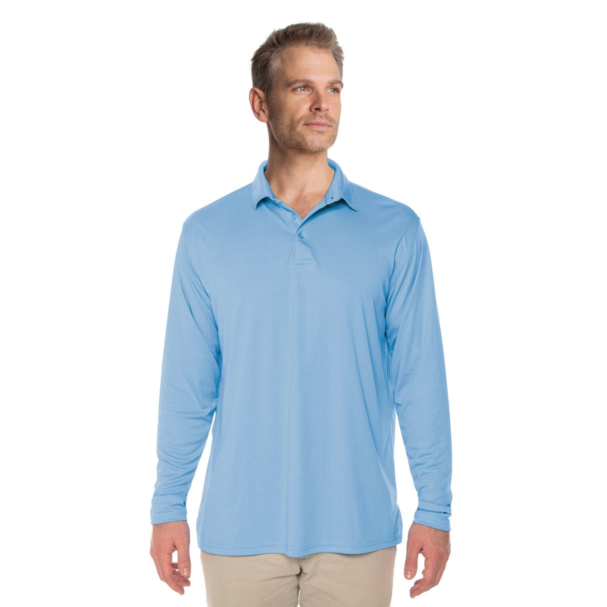 Long Sleeve Solar Polo