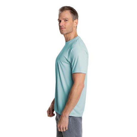 White S Short Sleeve Solar Men's T-Shirt - Vapor Apparel