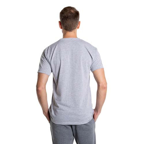 Ash Heather M Short Sleeve Basic T-Shirt - Vapor Apparel