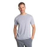 Ash Heather 2XL Short Sleeve Basic T-Shirt - Vapor Apparel