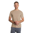 Sand XL Short Sleeve Basic T-Shirt - Vapor Apparel