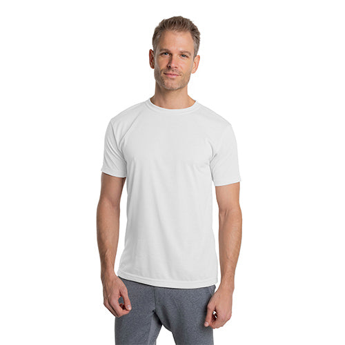 White S Short Sleeve Basic T-Shirt - Vapor Apparel