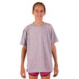 Ash Heather XS Short Sleeve Youth Basic T-Shirt - Vapor Apparel