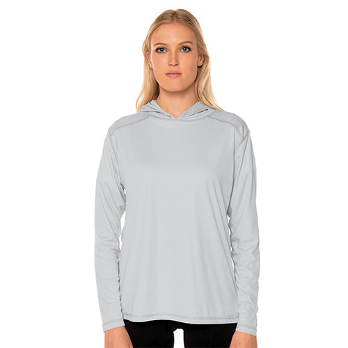 Pearl Grey M Solar Hoodie - Vapor Apparel