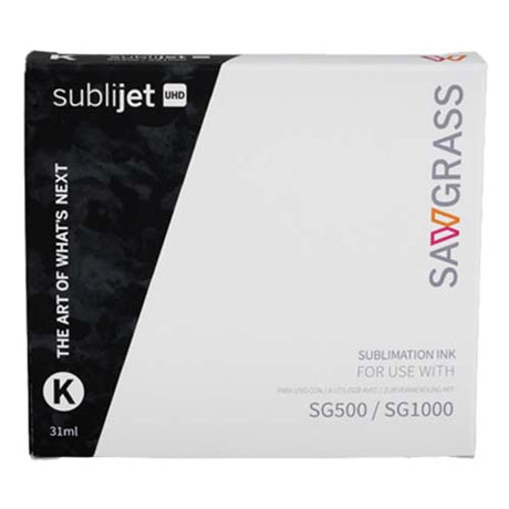 Virtuoso SG500/SG1000 Black Sublijet-UHD Sublimation Ink Cartridges