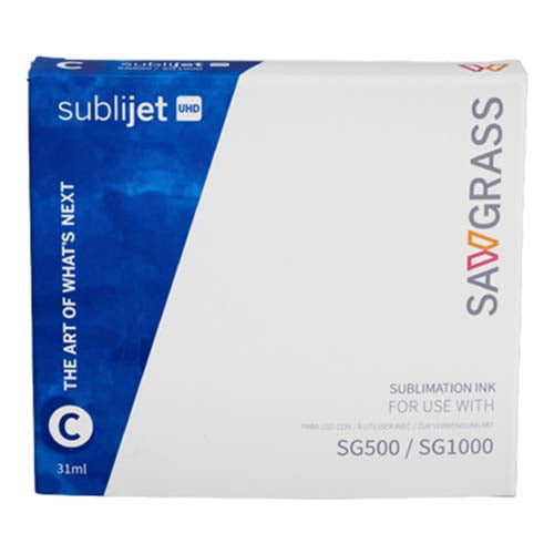 Virtuoso SG500/SG1000 Cyan Sublijet-UHD Sublimation Ink Cartridges