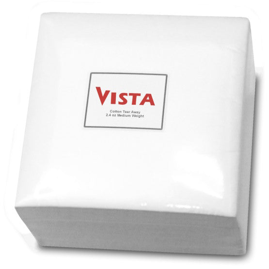 Medium Cotton Tear Away 2.3oz  8x8" 250 pieces