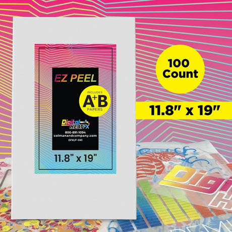 EZ Peel 11.8X19 Transfer Paper (100 Pack A&B)