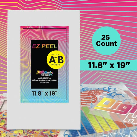 EZ Peel 11.8X19 Transfer Paper (25ct A&B)