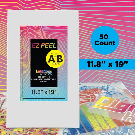 EZ Peel 11.8X19 Transfer Paper (50ct A&B)