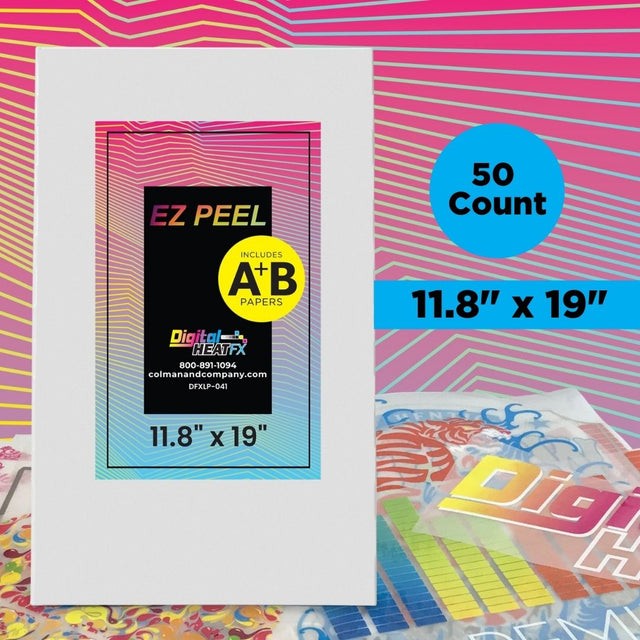 EZ Peel 11.8X19 Transfer Paper (50ct A&B)