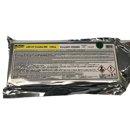 Yellow UV LED Ink - XJ/VJ UH21 220ml